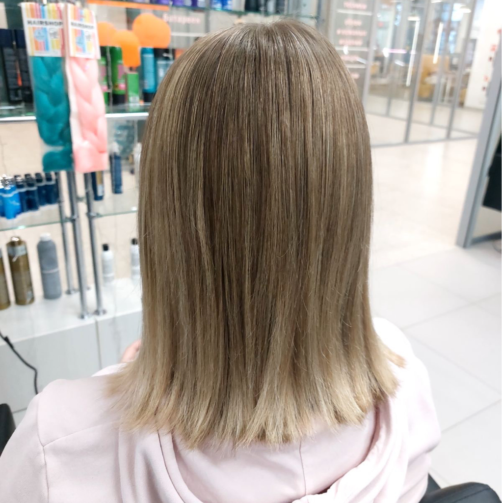 Кератиновое выпрямление волос ( длинна до лопаток)