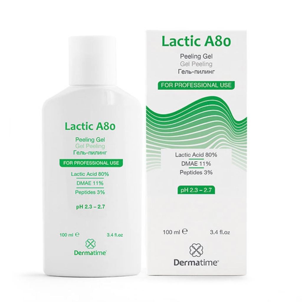 Пилинг кожи лица молочной кислотой