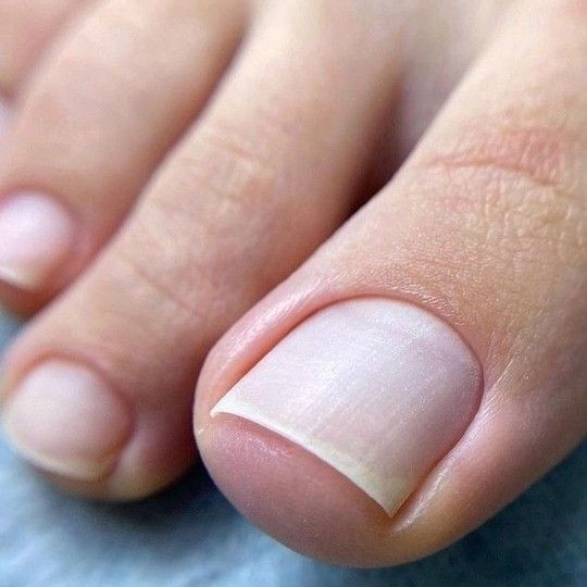 Педикюр полный без покрытия