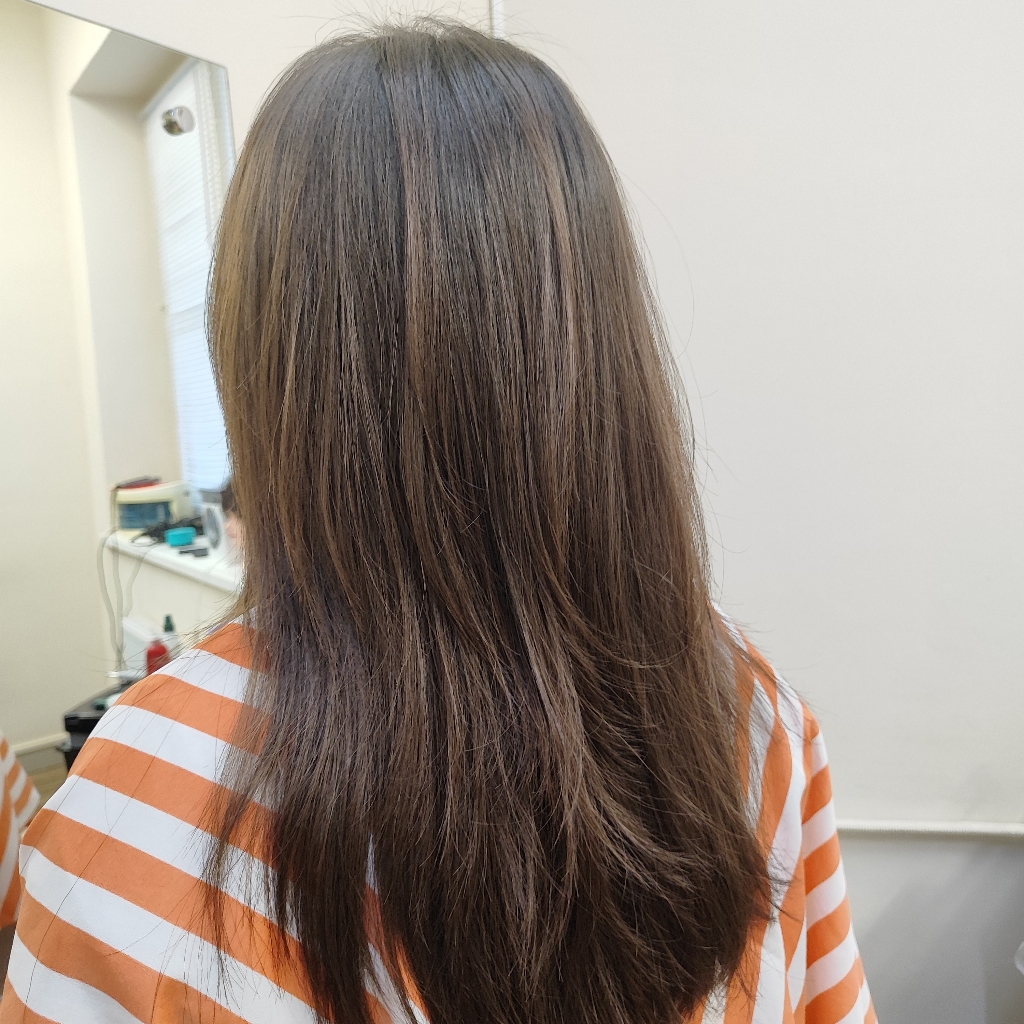 Стрижка женская длинные волосы ( ниже лопаток)