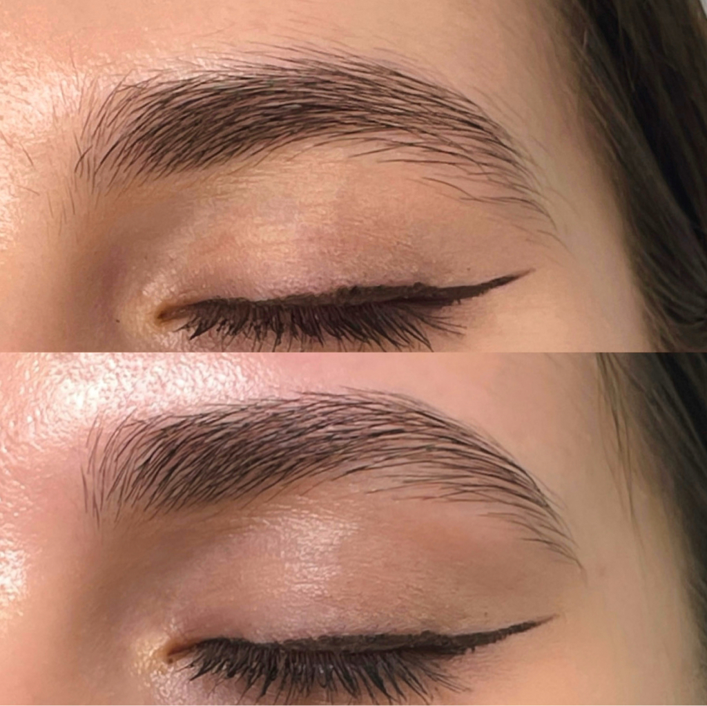 Коррекция бровей