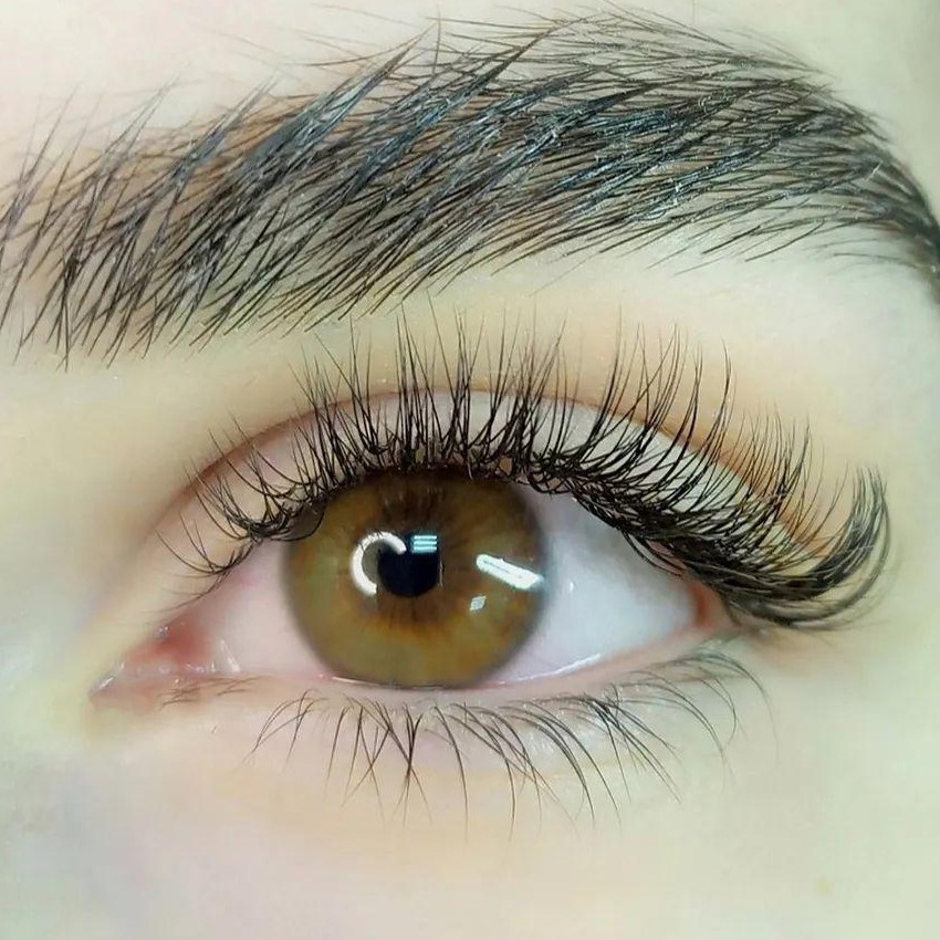 Наращивание ресниц 1D