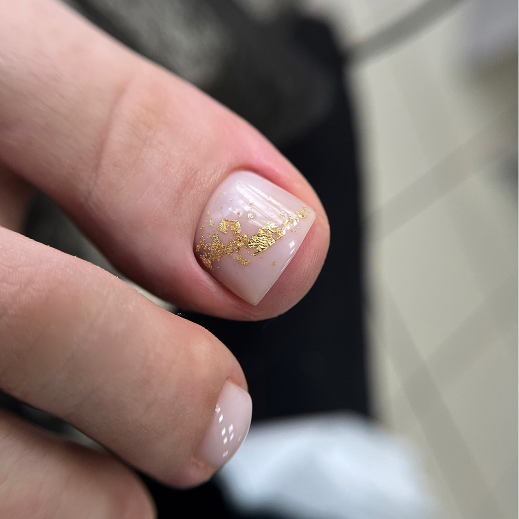 Педикюр  пальчики покрытие