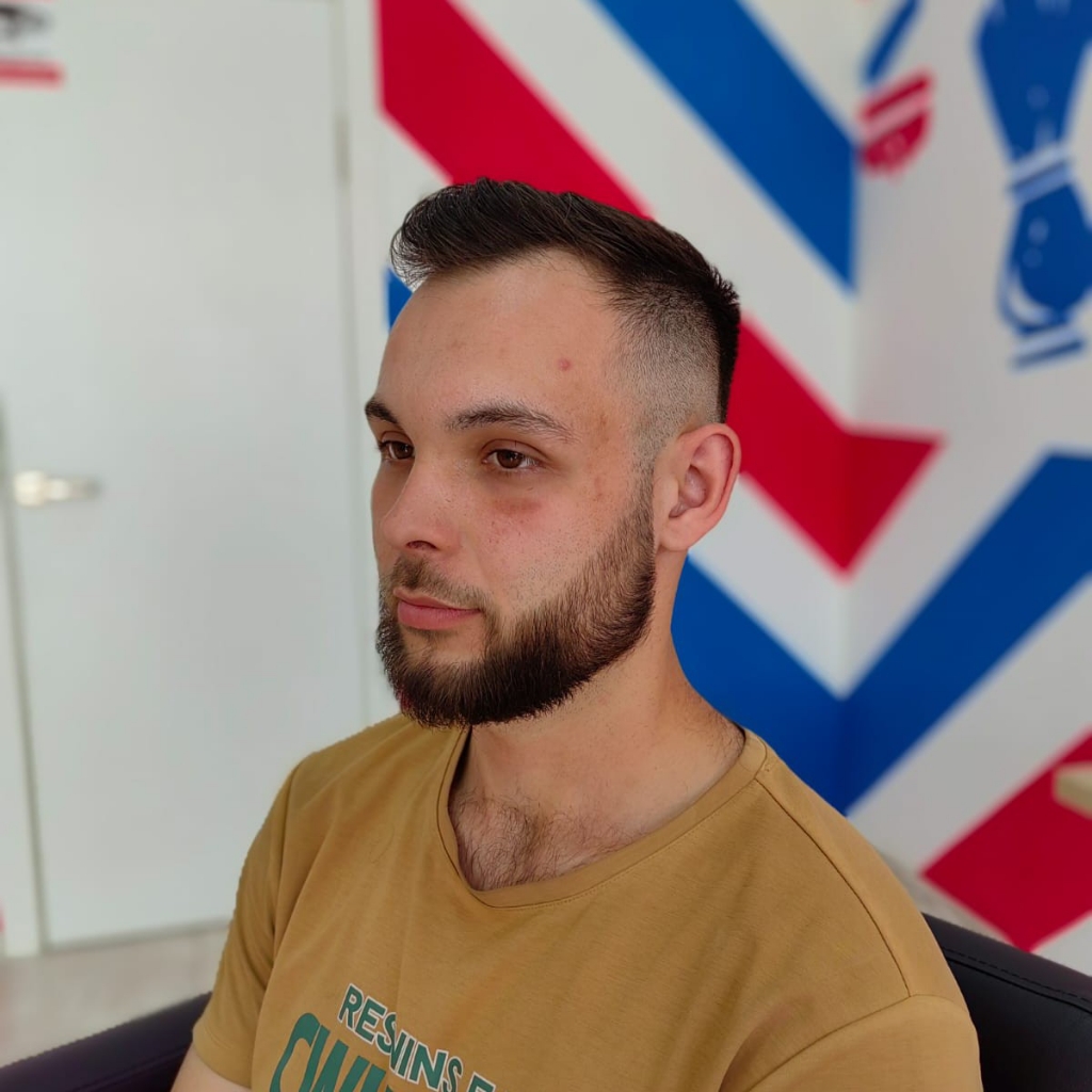 Окантовка бороды