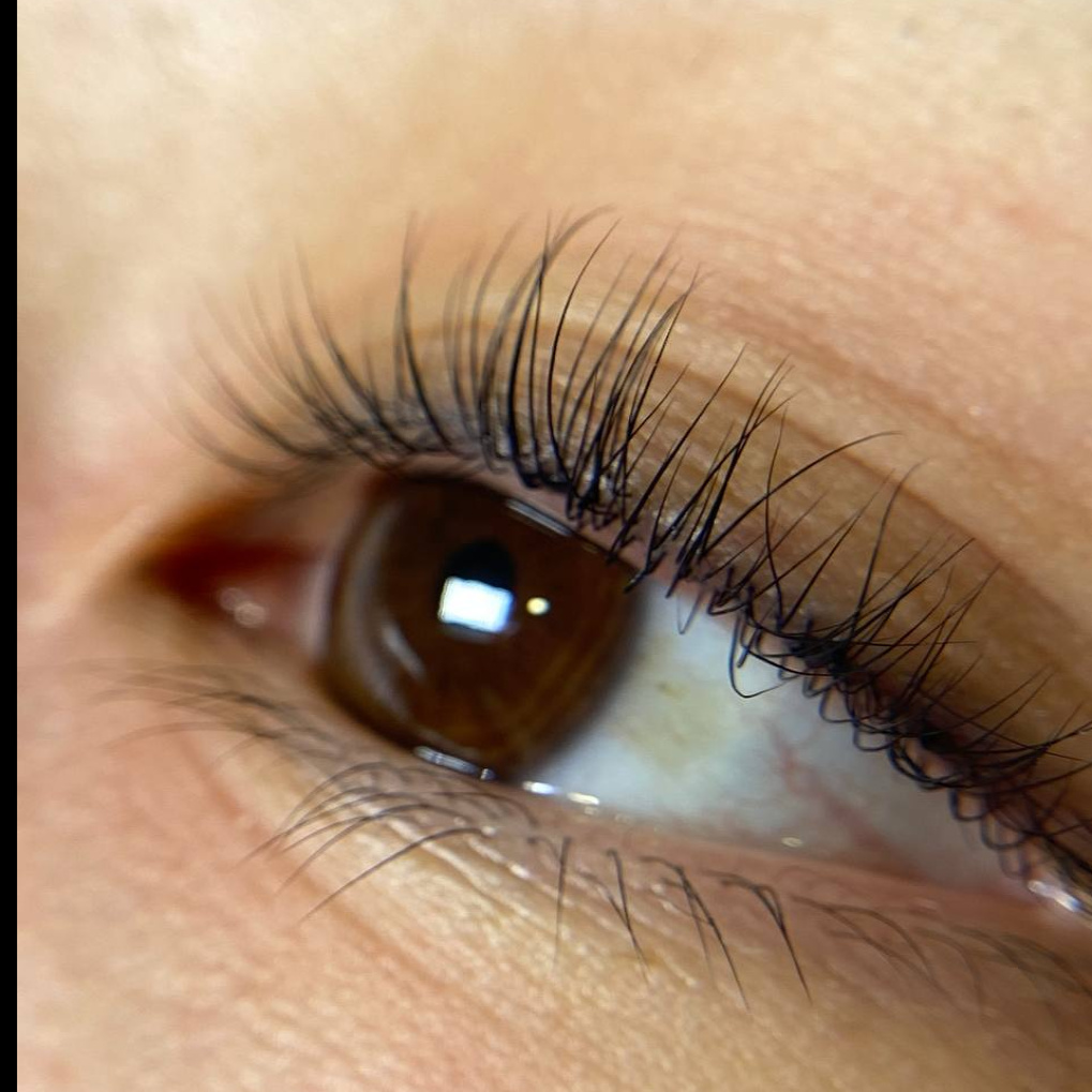 Ламинирование ресниц  (окрашивание + ботокс)