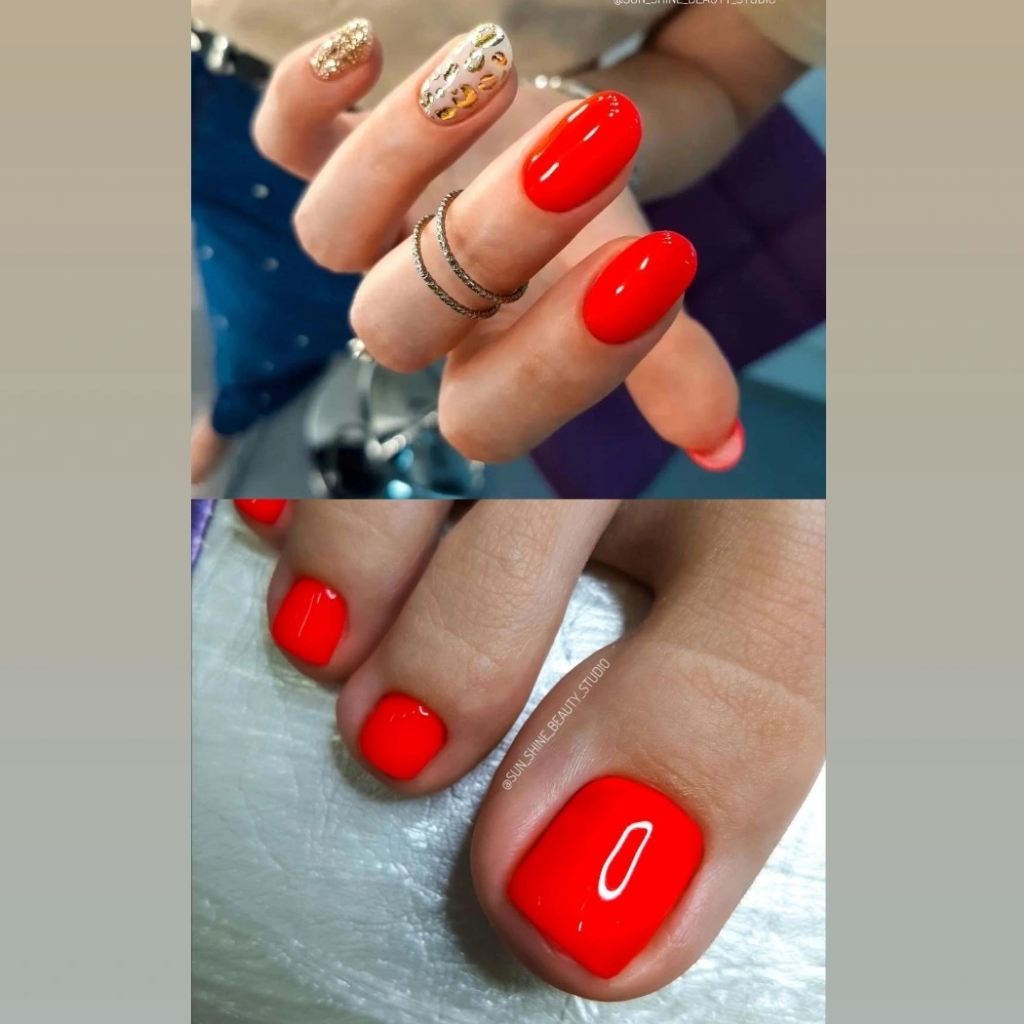 КОМБО (маникюр с покрытием + педикюр с покрытием)