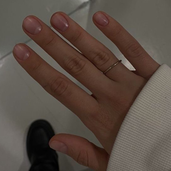 Маникюр без покрытия