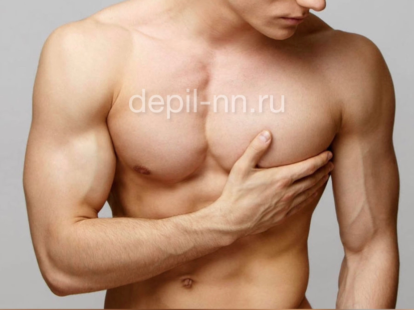 Грудь шугаринг для мужчин