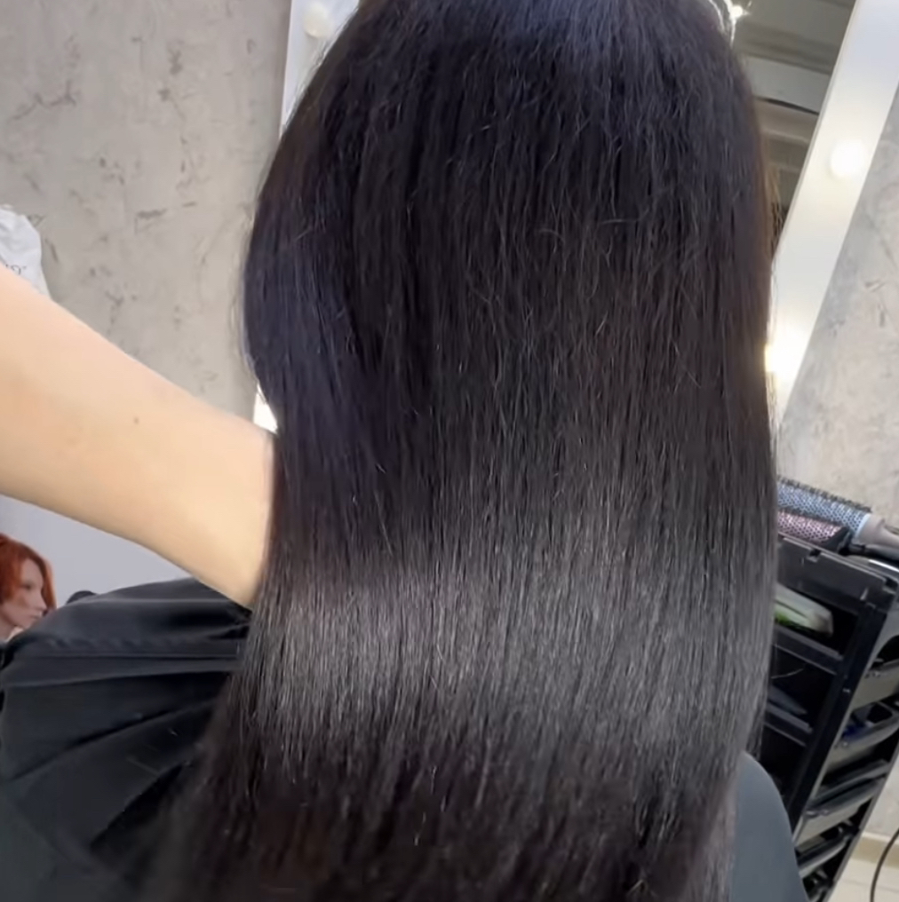 Окрашивание в один тон