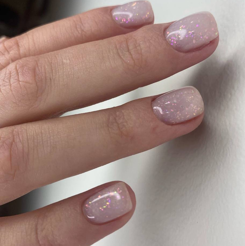 Комплекс маникюр с покрытием (укрепление )