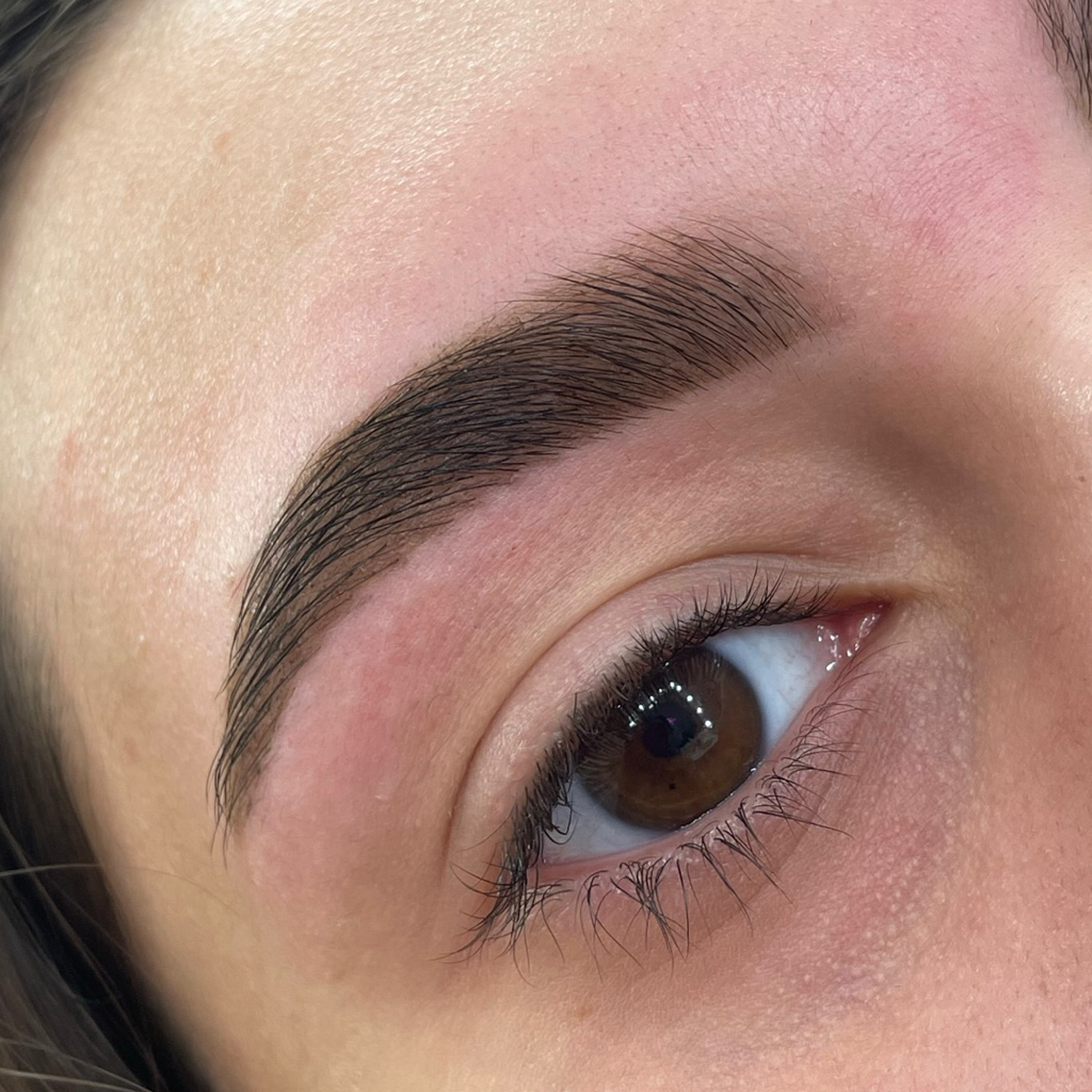 Корреция и окрашивание хной