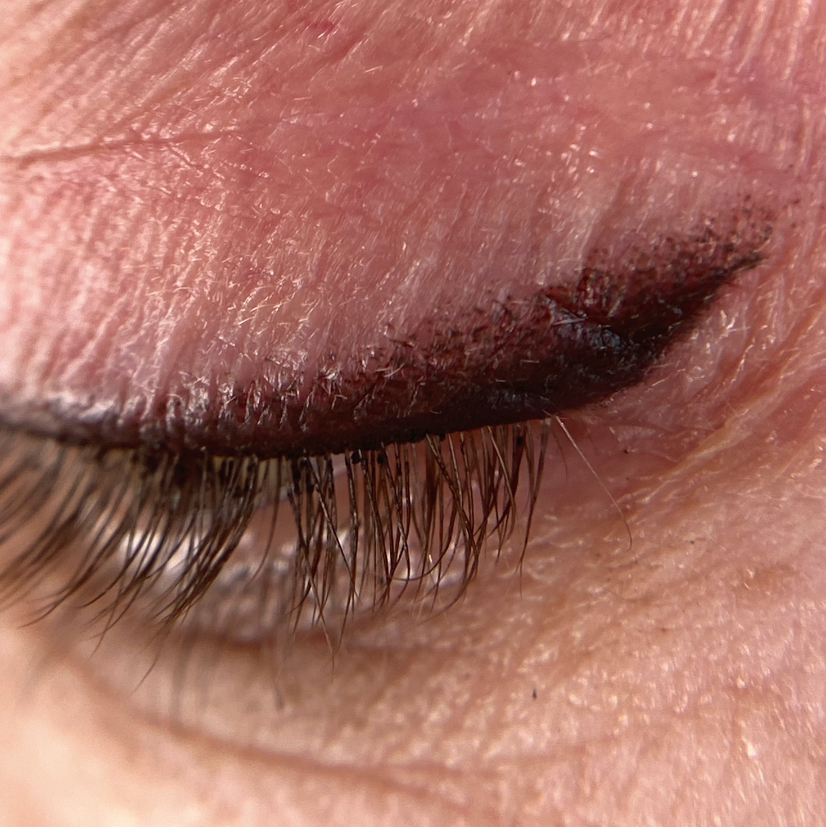 Перманентный макияж век