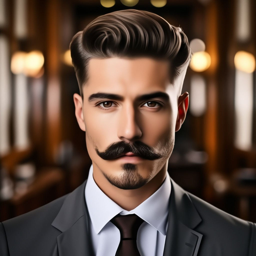 Стрижка бороды и усов