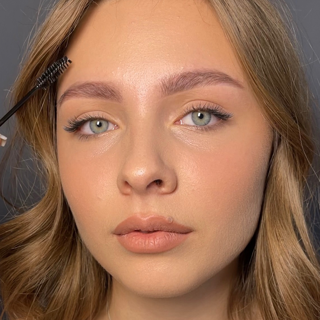 полное оформление бровей: коррекция | окрашивание