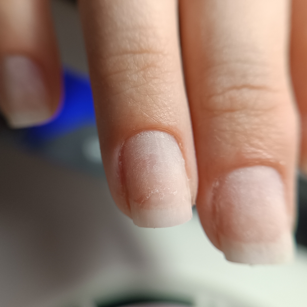 Маникюр без покрытия