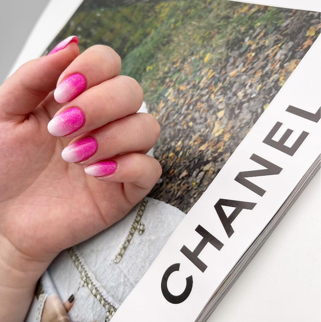 КОРРЕКЦИЯ наращивания (покрытие с дизайном)