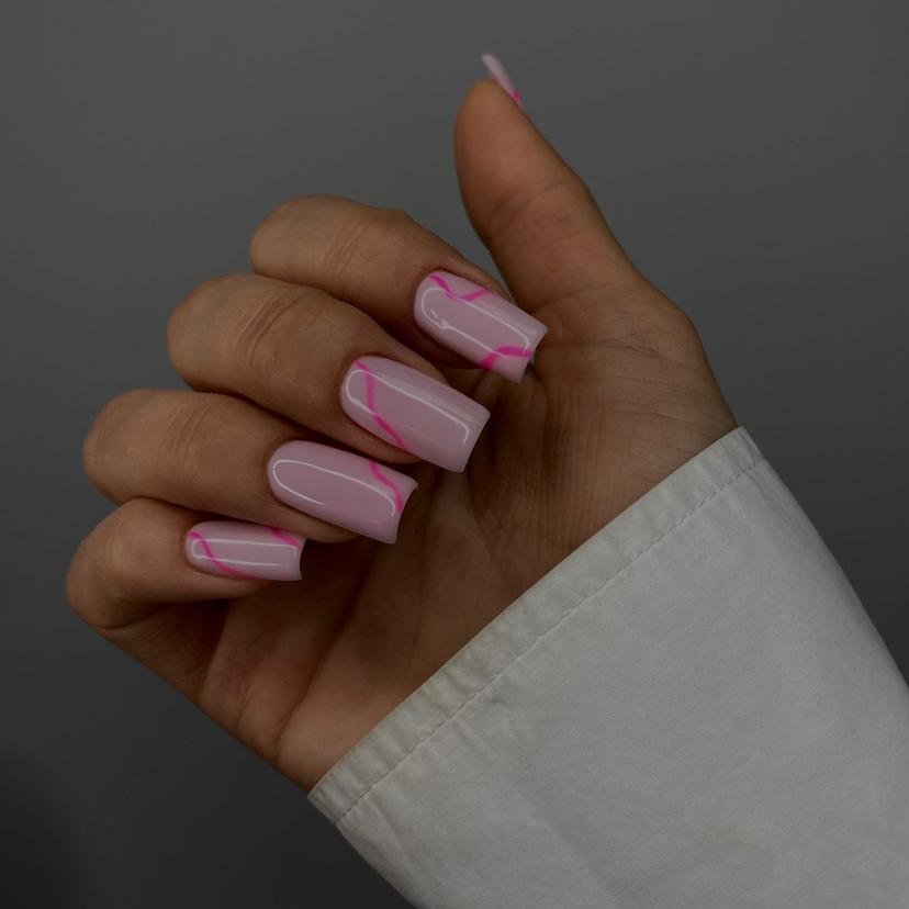 Маникюр+покрытие (снятие,маникюр,ремонт,легкий дизайн)