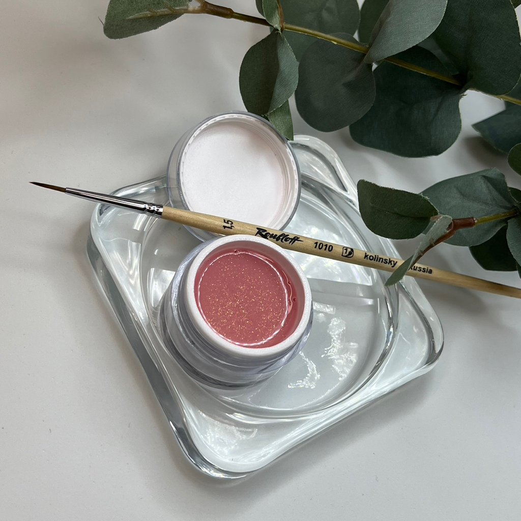 Укрепление акриловой пудрой