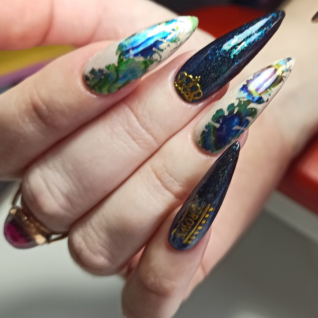 Коррекция стилеты  длина от 2