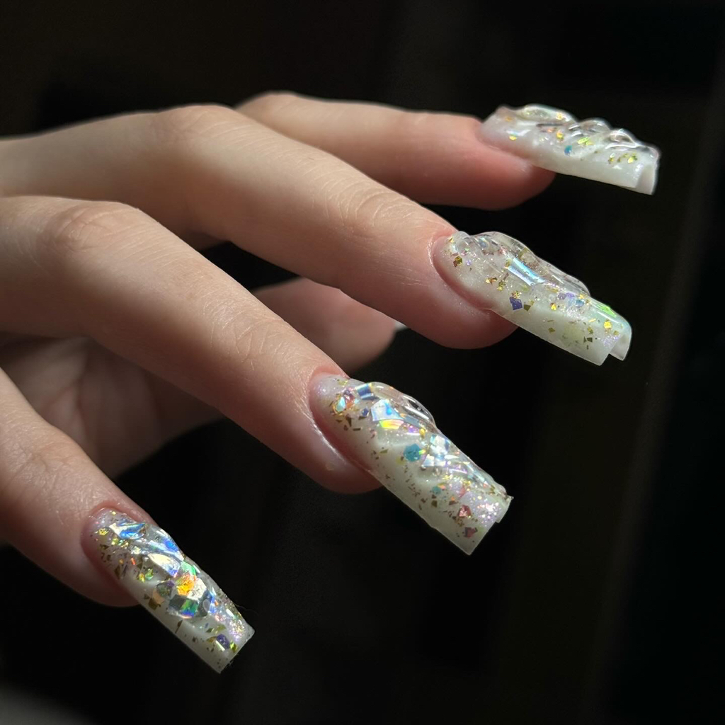 Наращивание средней длины  от 3 - до 7