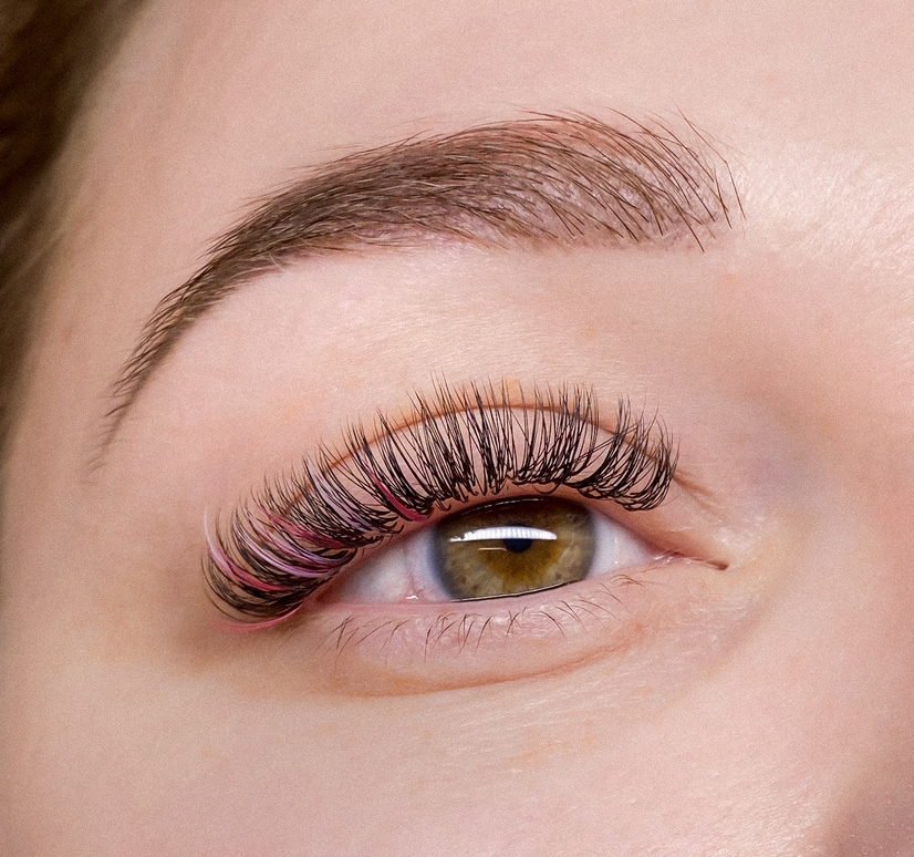 Цветные ресницы