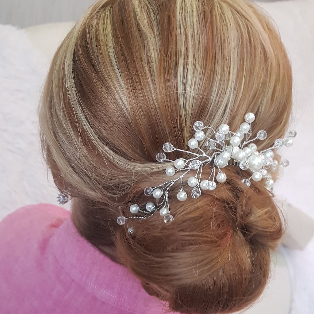 свадебная прическа