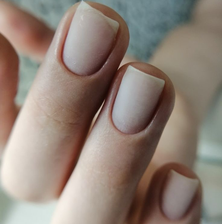 Снятие покрытия +маникюр без покрытия