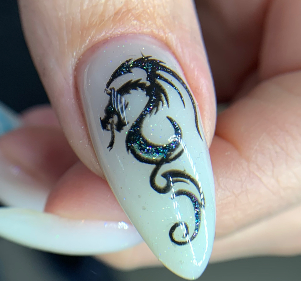 Дизайн одного ногтя