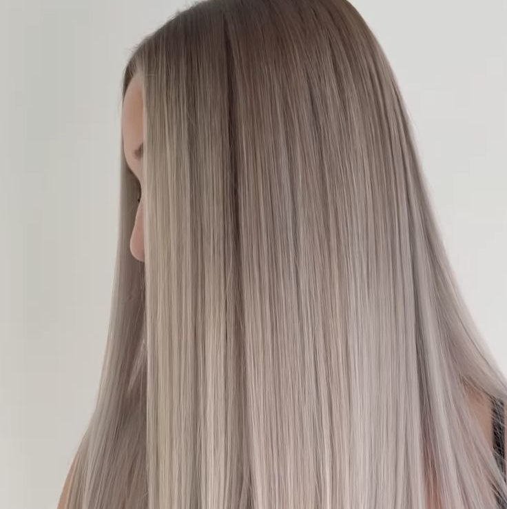 Тонирование волос (без работы с прикорневой зоной)