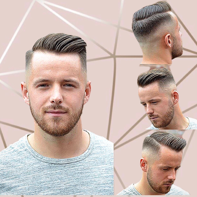 Undercut - fade стрижка мужская