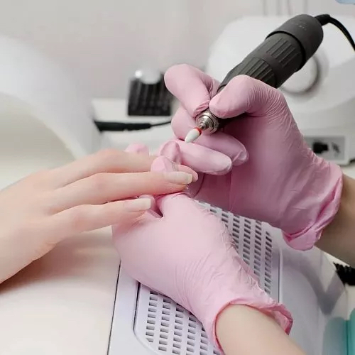 Снятие гель лака+маникюр +покрытие лечебным лаком