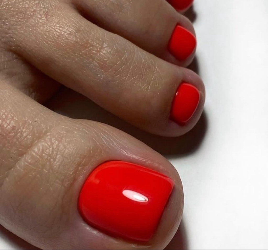 Педикюр Экспресс, пальчики + покрытие