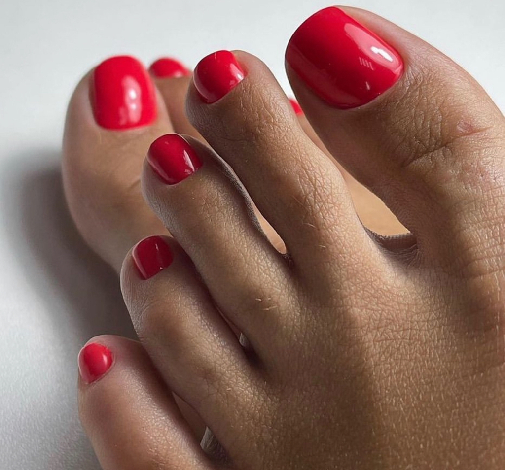 Педикюр карт с покрытием