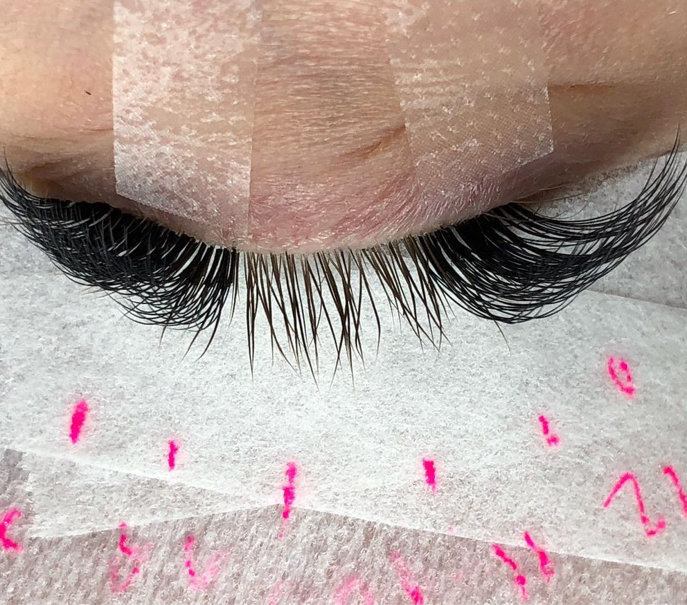 Коррекция ресниц