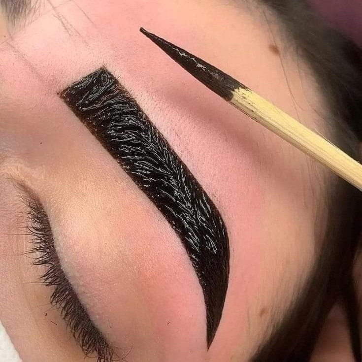 Окрашивание ресниц