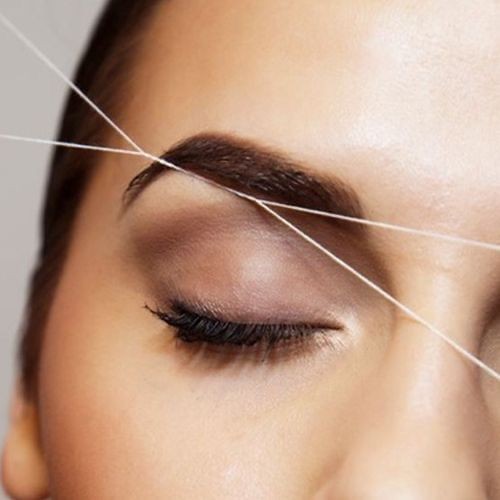 Окрашивание бровей