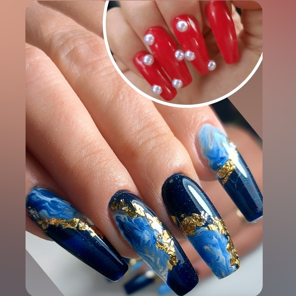 Коррекция нарощенных ногтей