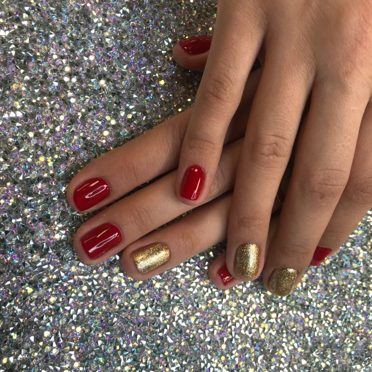 маникюр + гель лак OPI