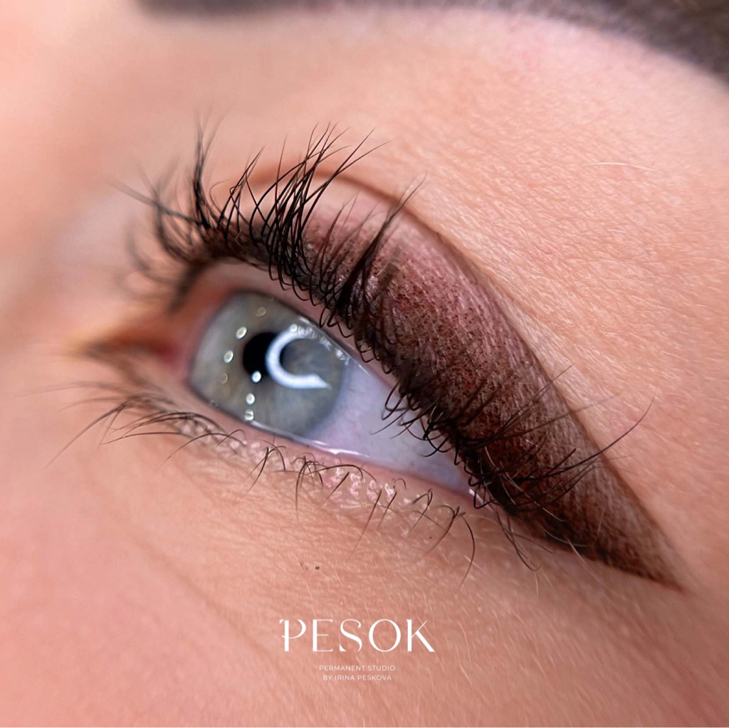 Теневая растушевка обновление цвета до 1,5 лет