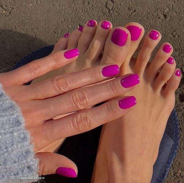 Маникюр с покрытием гель лак и педикюр SMART с покрытием гель лак/лак