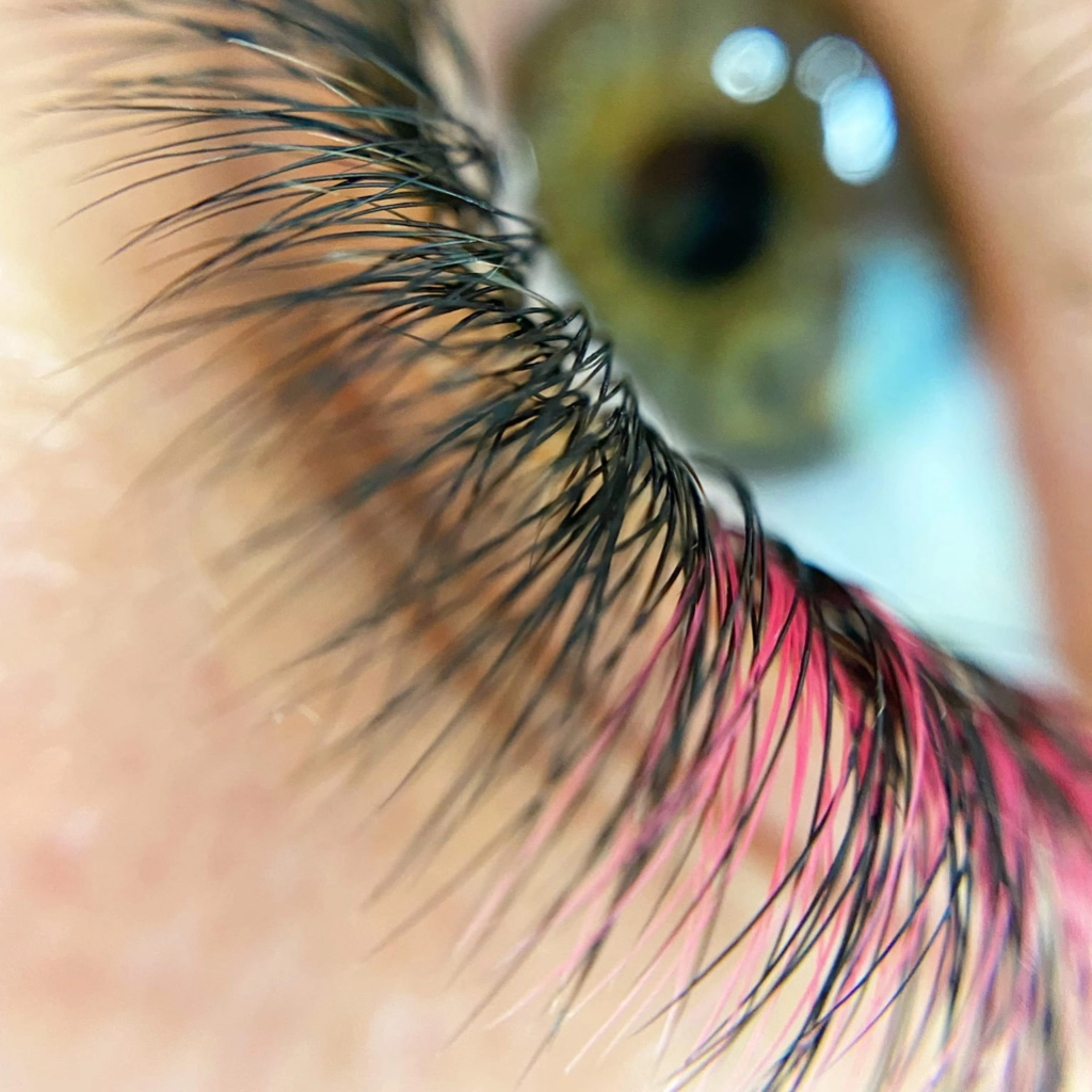 Цветное наращивание