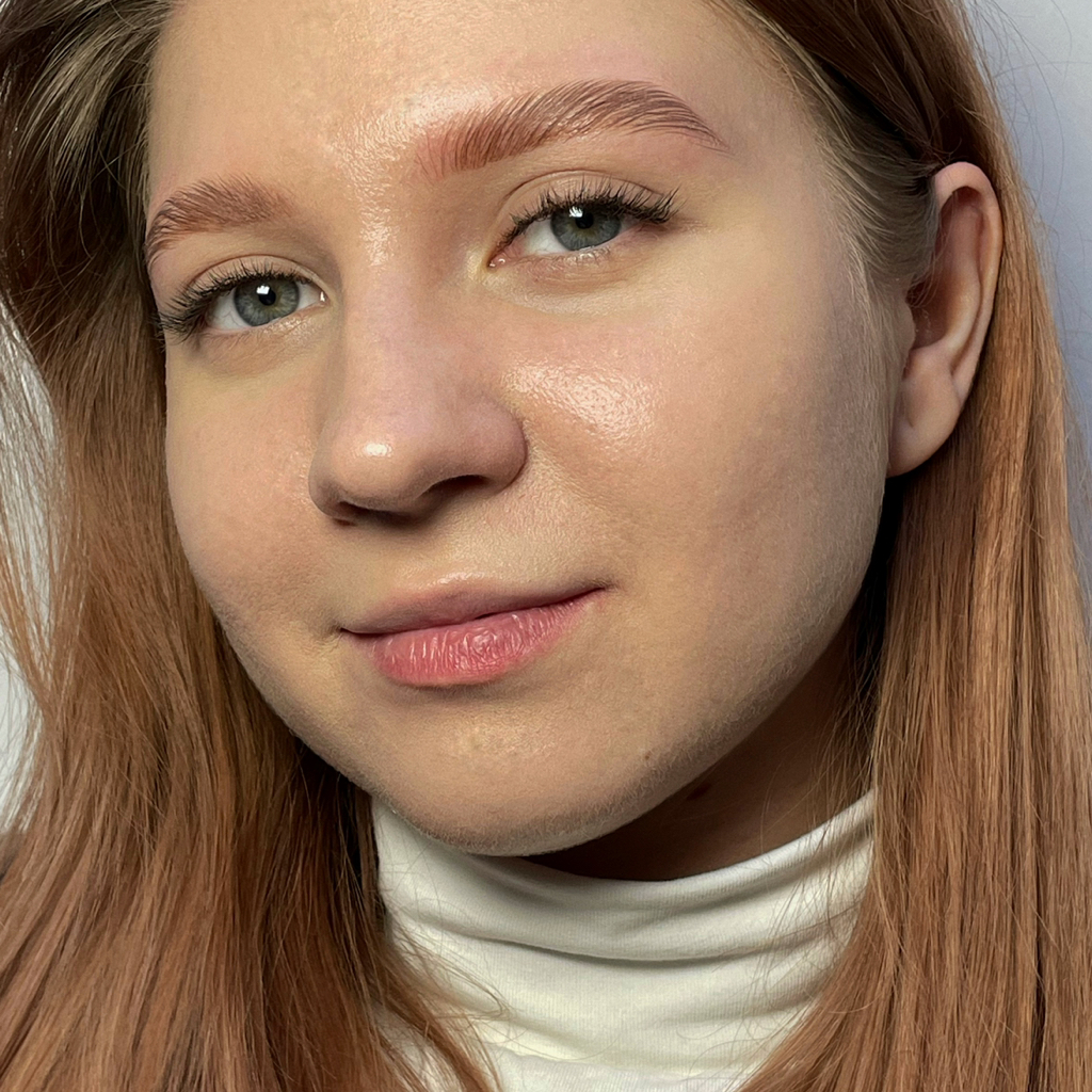 Долговременная укладка бровей с окрашиванием