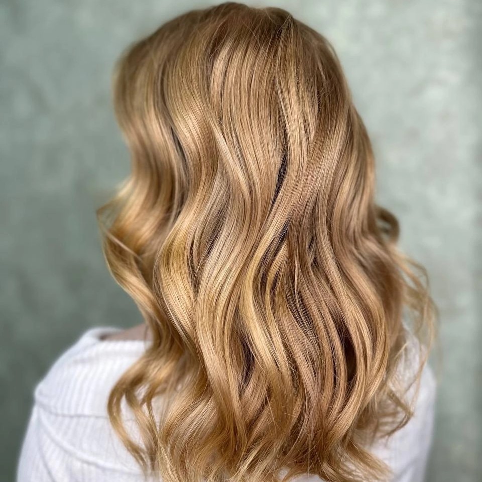 Прическа локоны