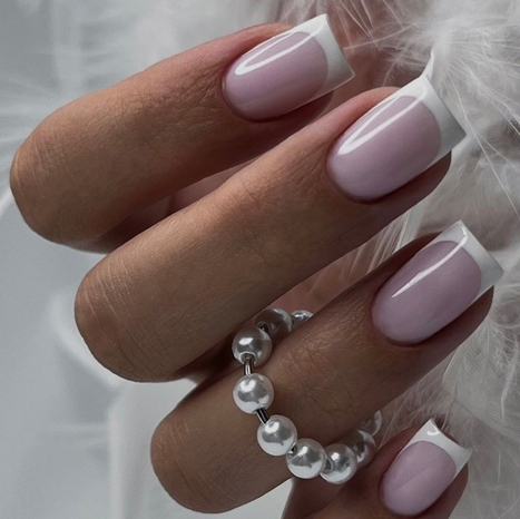 + Французский маникюр