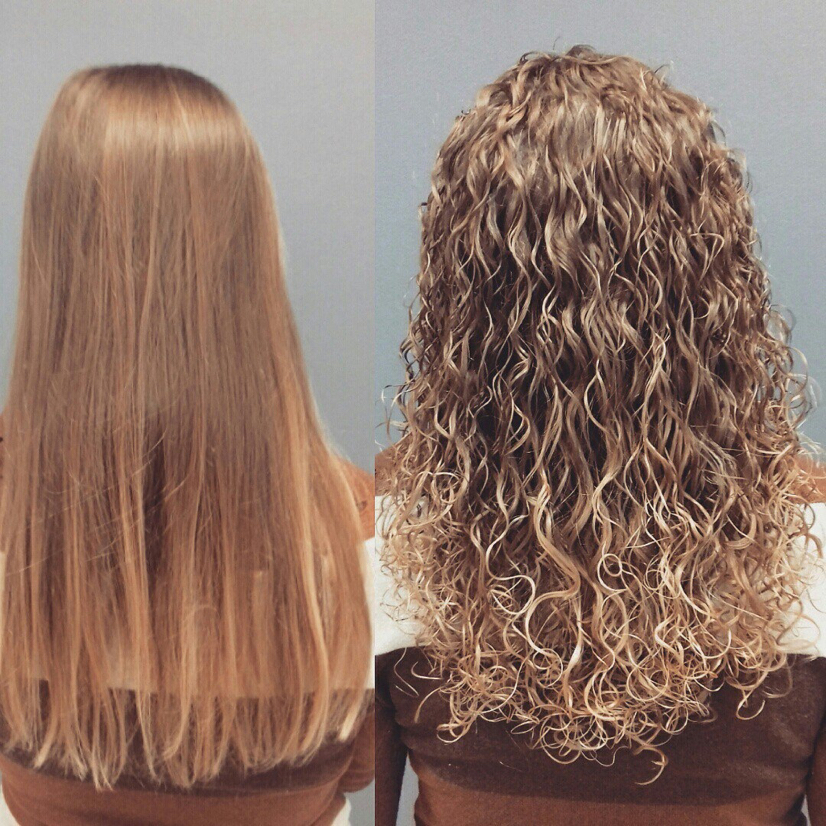 биозавивка длинные волосы