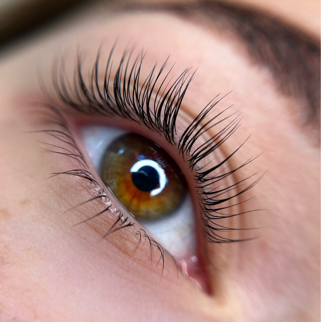lash lift (upper lashes)