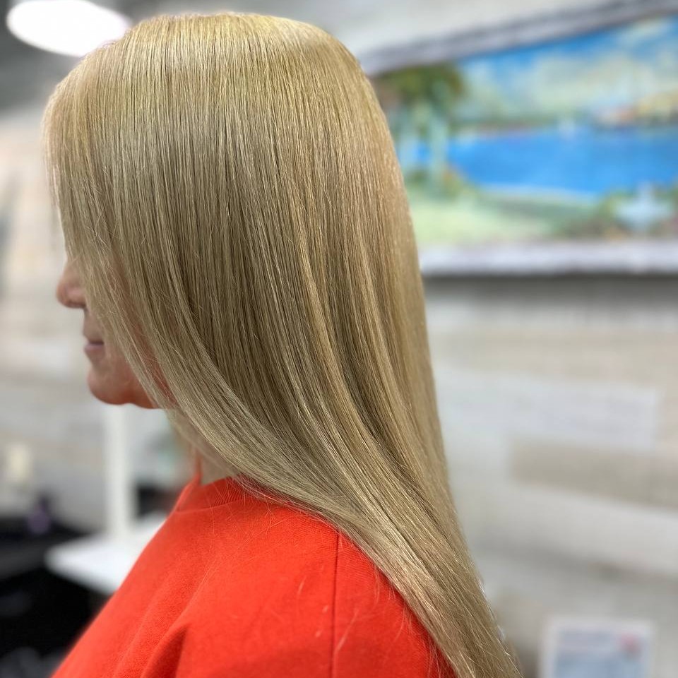 Блондирование+тонирование