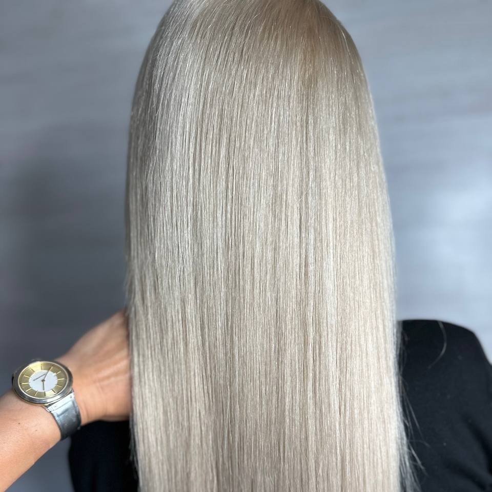 Блондирование корней