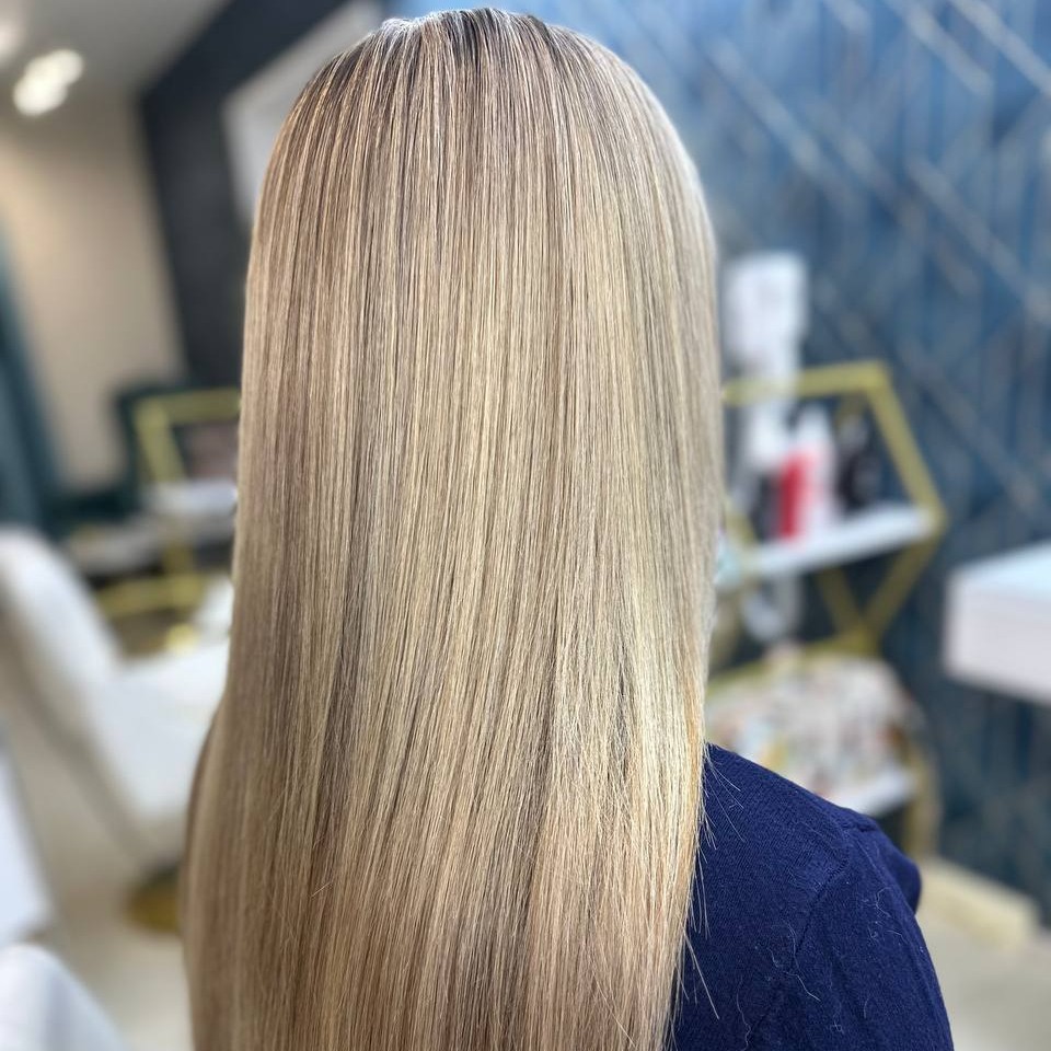 Мелирование по всей длине