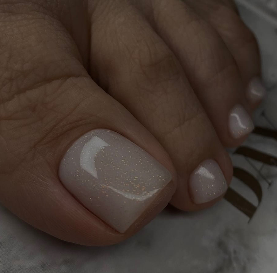 Педикюр с покрытием «Пальчики»